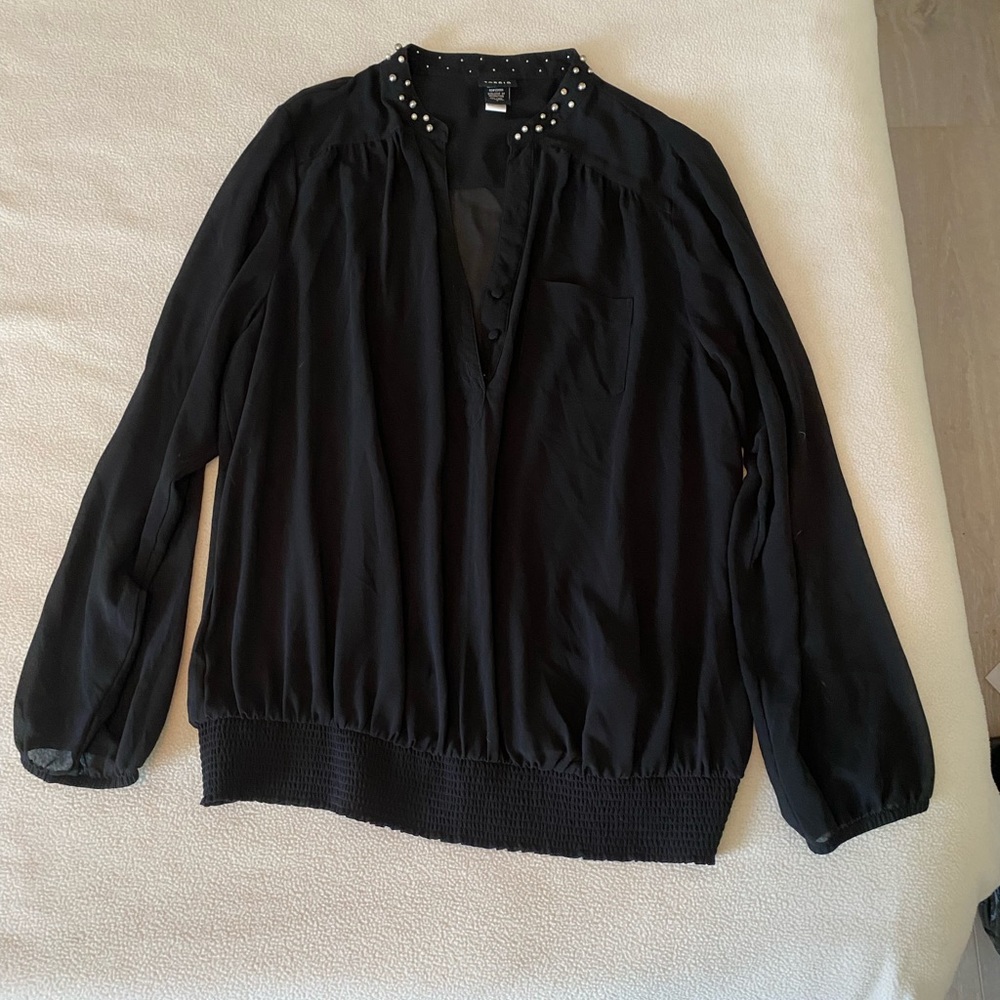 Torrid Black with ruching